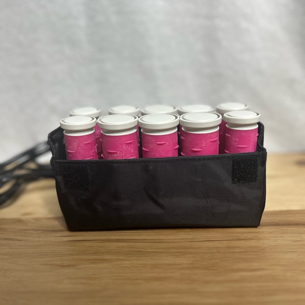 Remington Pink and Black Hair Rollers